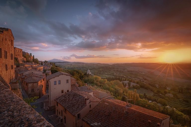 Montepulciano in Tuscany