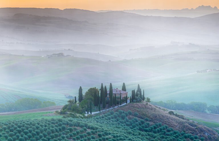 Tuscany in Italy