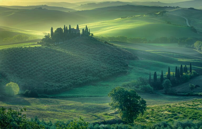 Tuscany in Italy