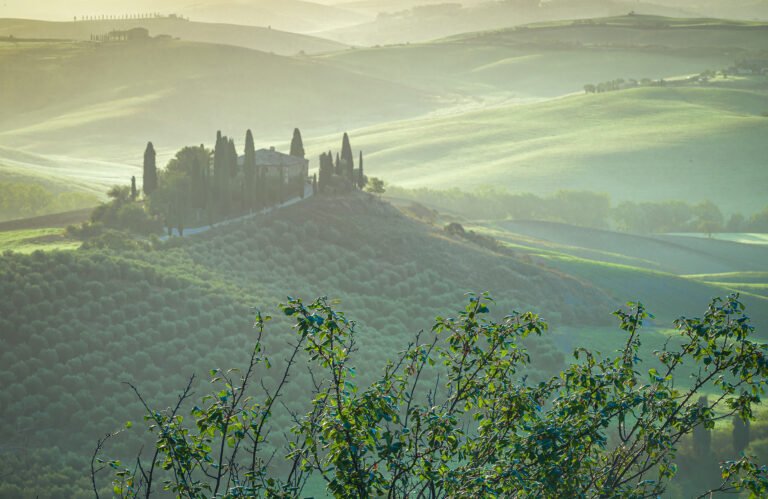 Tuscany in Italy