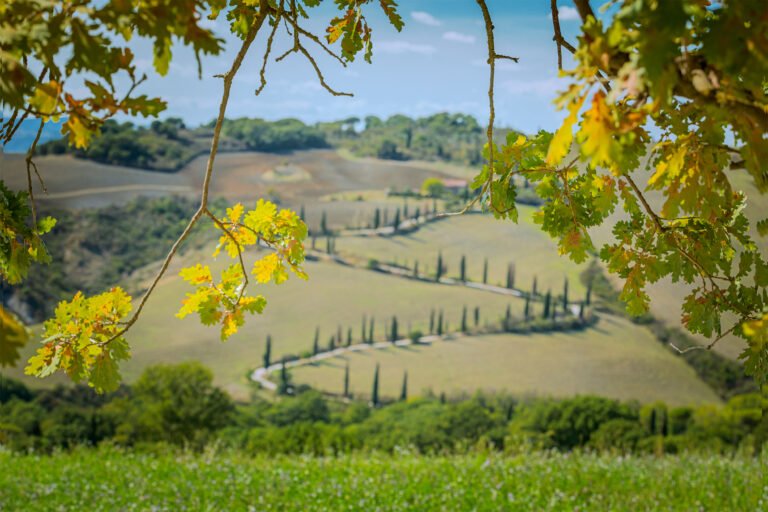 Tuscany in Italy