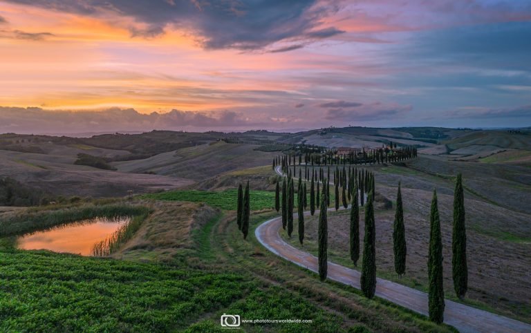 Tuscany in Italy