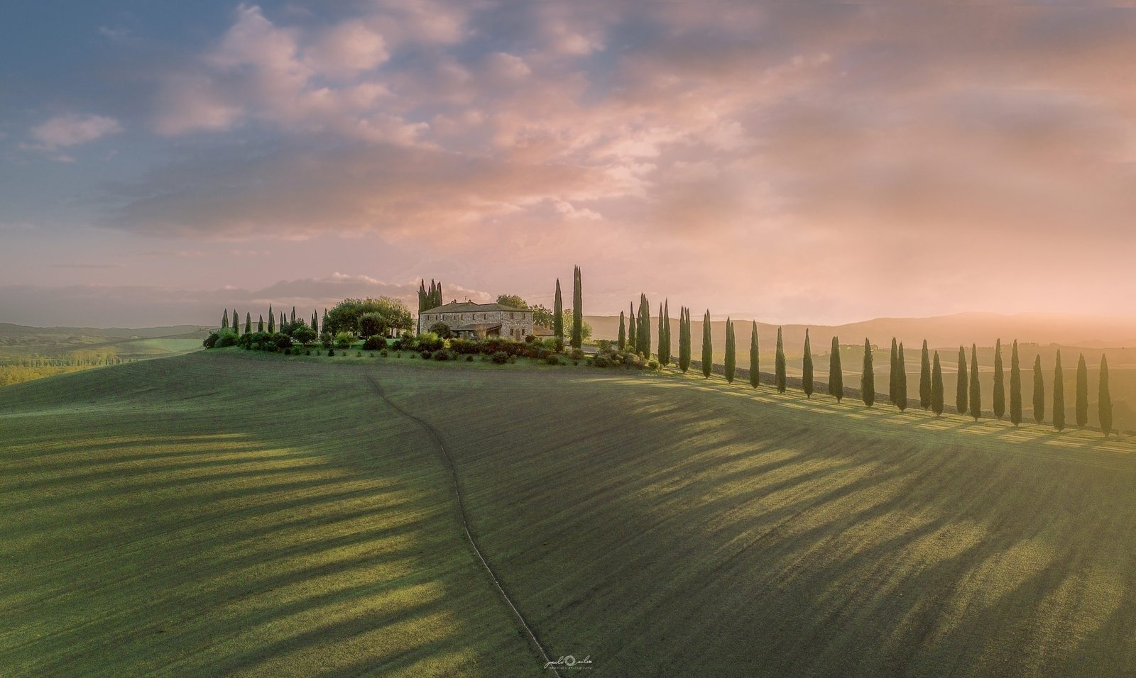 Tuscany in Italy.