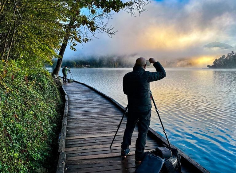 Photographing Lake Bled in Slovenia