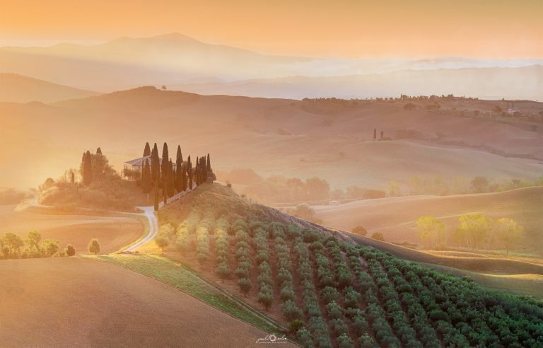 Tuscany in Italy