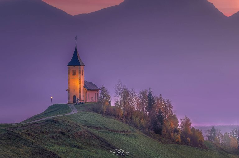 Jamnik Church in Slovenia