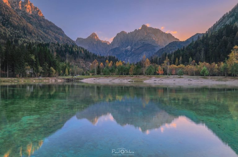 Lake Jasna, near Kranjska Gora in Slovenia