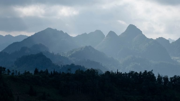 Lao Cai mountains, Vietnam