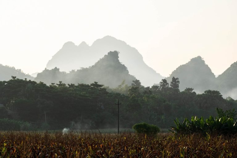Yen-Bai mountains, Vietnam