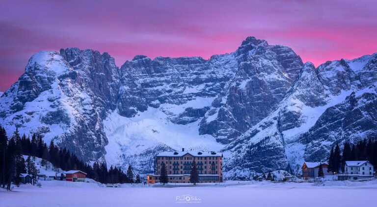 Dolomites in Winter, Italy